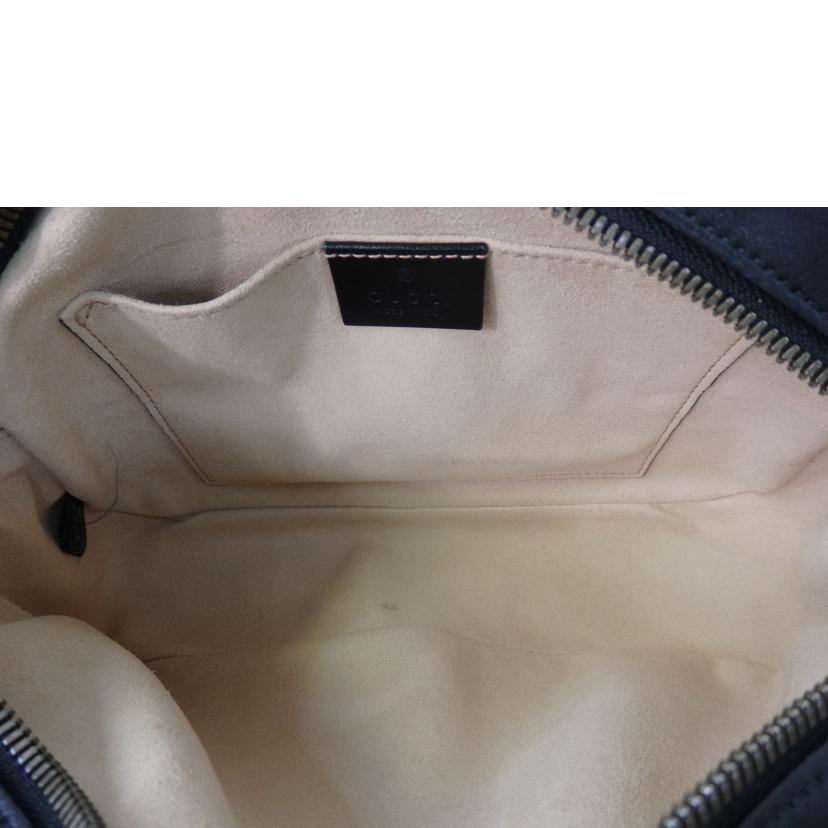 GUCCI グッチ/GGマーモント/キルティング/ショルダーバッグ/黒/447632//520***/Aランク/84