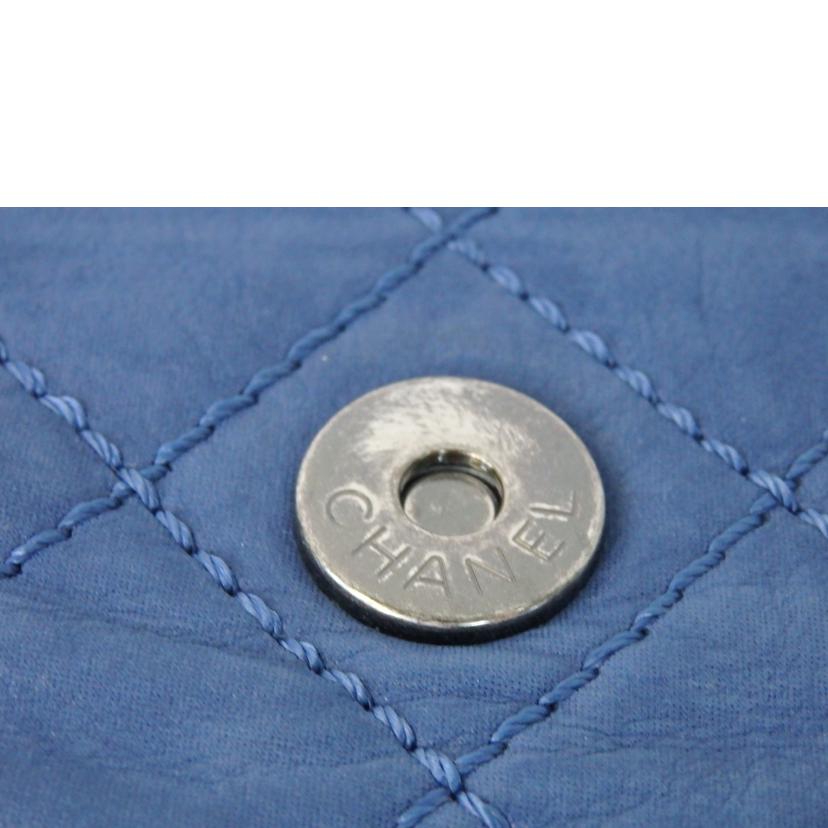 CHANEL シャネル/ココマーク/ワイルドステッチ/チェーンショルダーバッグ/青系//168*****/ABランク/84