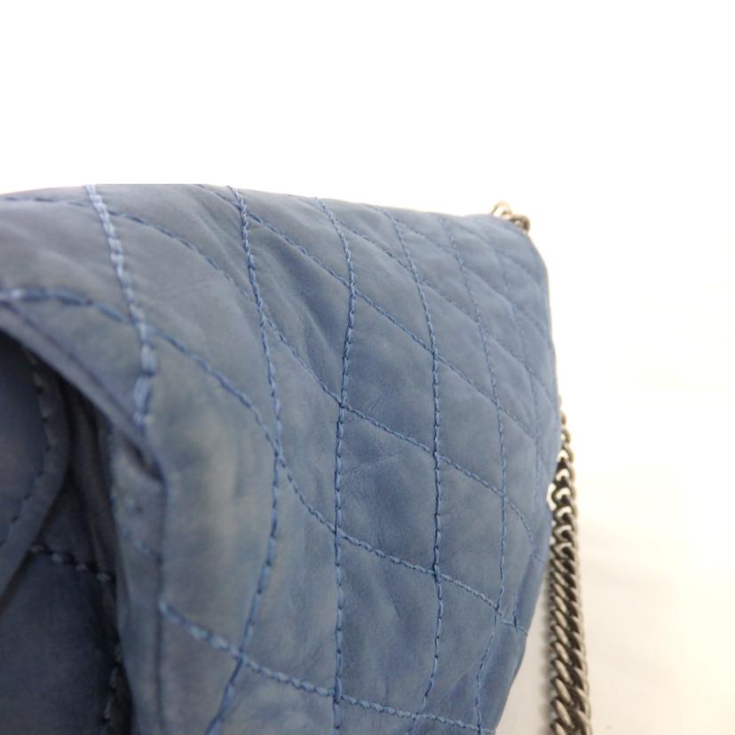 CHANEL シャネル/ココマーク/ワイルドステッチ/チェーンショルダーバッグ/青系//168*****/ABランク/84