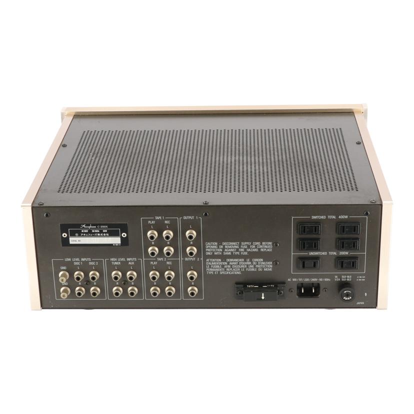 Accuphase アキュフェーズ /コントロールアンプ/C-200X//F3U044/Bランク/62