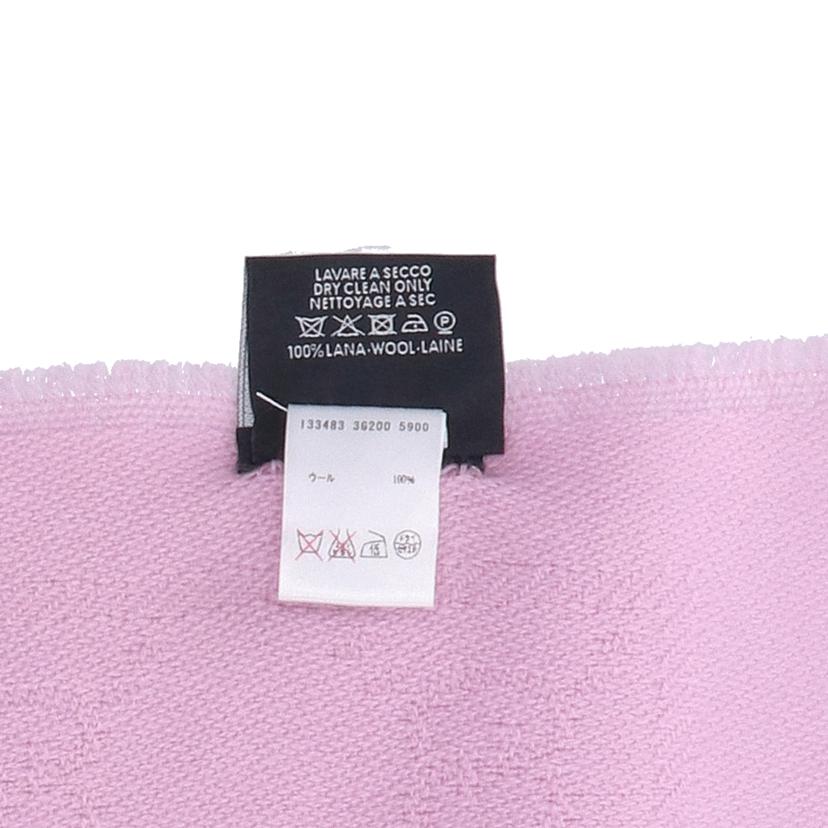 GUCCI グッチ/GG柄ウールストール/ピンク//Aランク/75