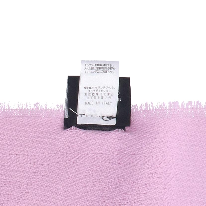 GUCCI グッチ/GG柄ウールストール/ピンク//Aランク/75