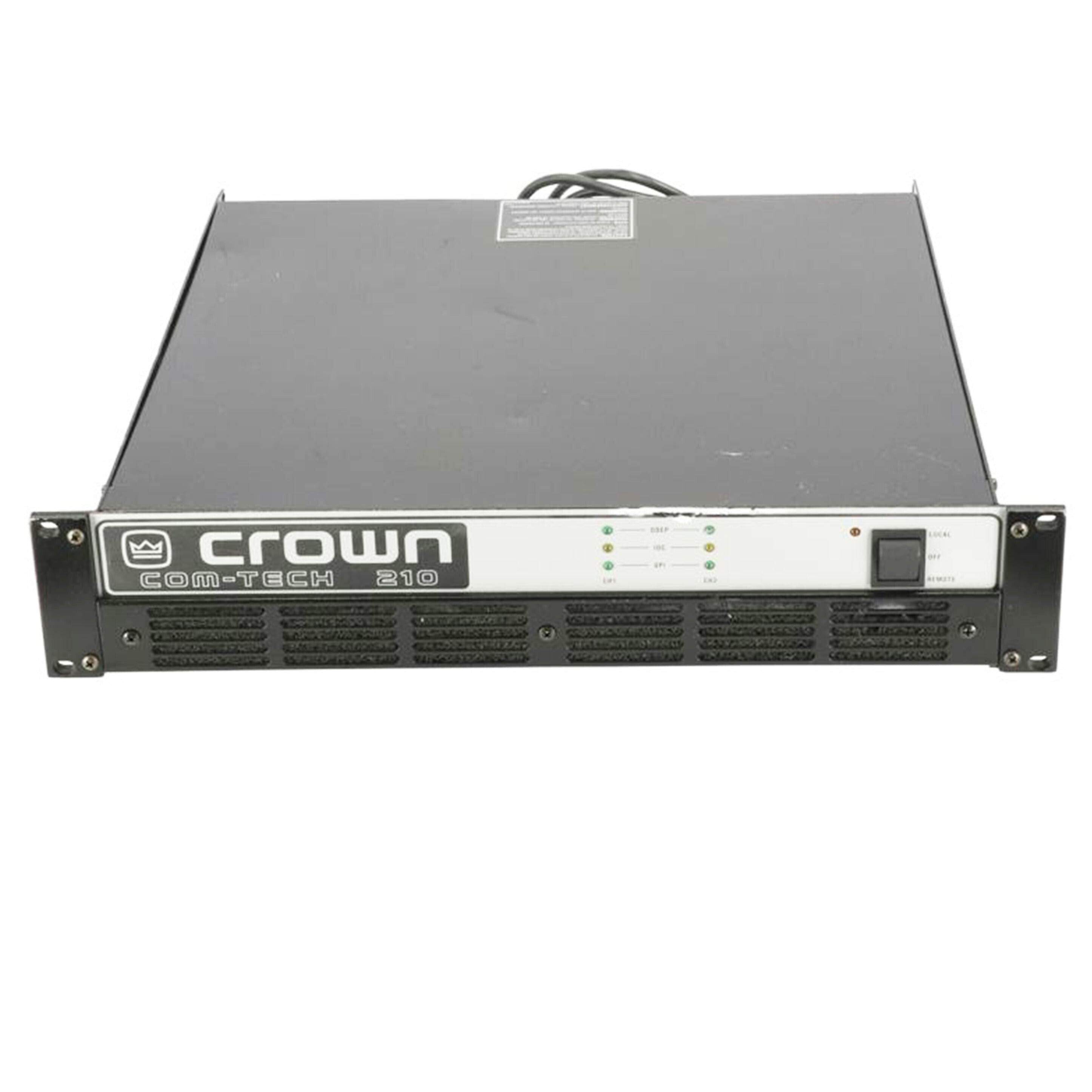 crown クラウン/パワーアンプ /COM-TECH 210//056740051/Cランク/62