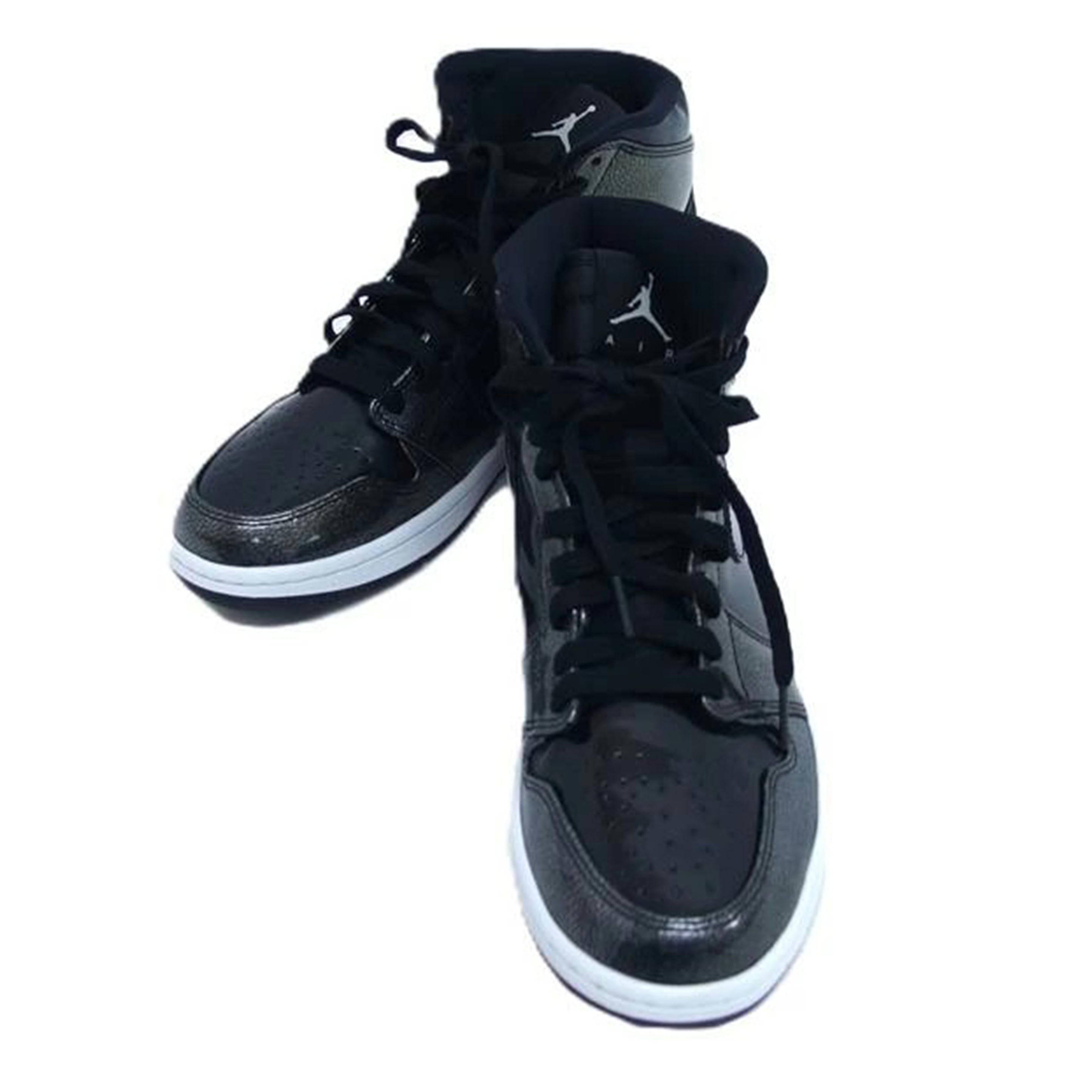 NIKE ナイキ/エアジョーダン1レトロ/ハイカットスニーカー/ブラック/グレー/332550-017/ABランク/18