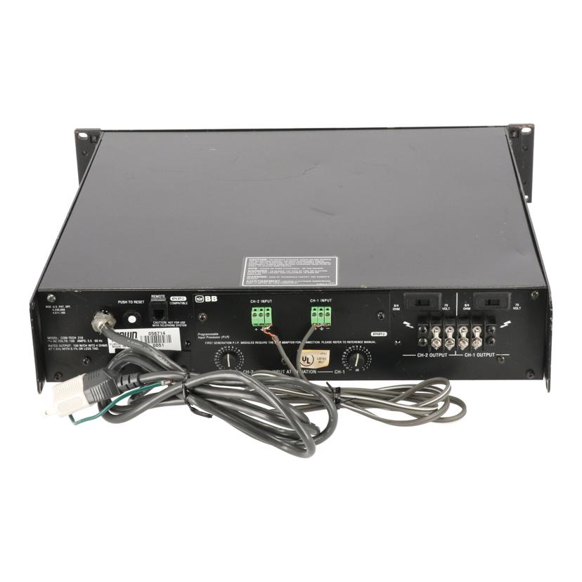 crown クラウン/パワーアンプ /COM-TECH 210//056740051/Cランク/62