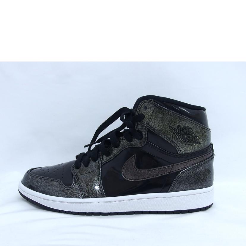 NIKE ナイキ/エアジョーダン1レトロ/ハイカットスニーカー/ブラック/グレー/332550-017/ABランク/18