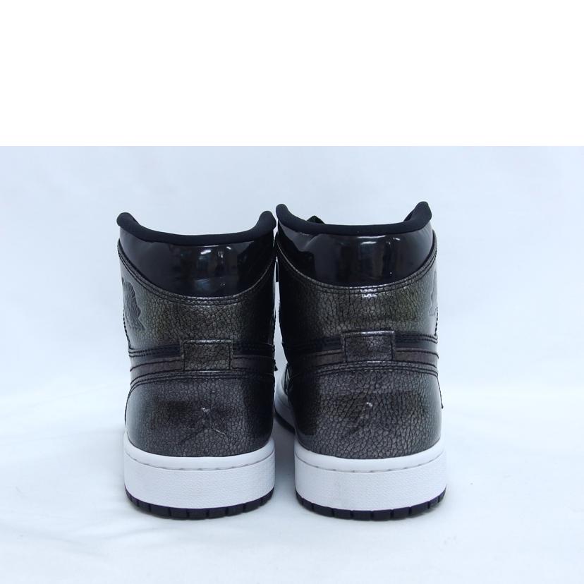 NIKE ナイキ/エアジョーダン1レトロ/ハイカットスニーカー/ブラック/グレー/332550-017/ABランク/18