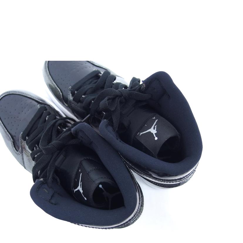 NIKE ナイキ/エアジョーダン1レトロ/ハイカットスニーカー/ブラック/グレー/332550-017/ABランク/18