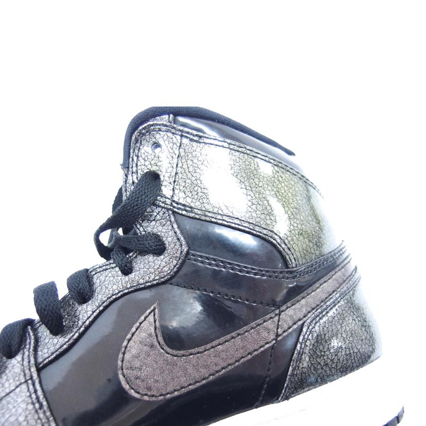 NIKE ナイキ/エアジョーダン1レトロ/ハイカットスニーカー/ブラック/グレー/332550-017/ABランク/18