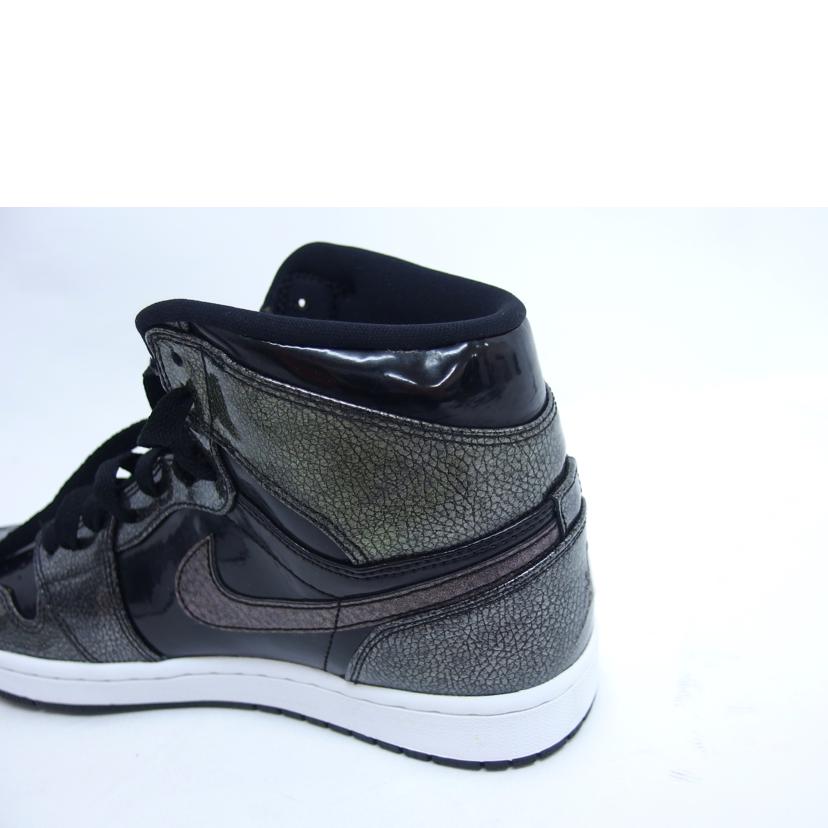 NIKE ナイキ/エアジョーダン1レトロ/ハイカットスニーカー/ブラック/グレー/332550-017/ABランク/18