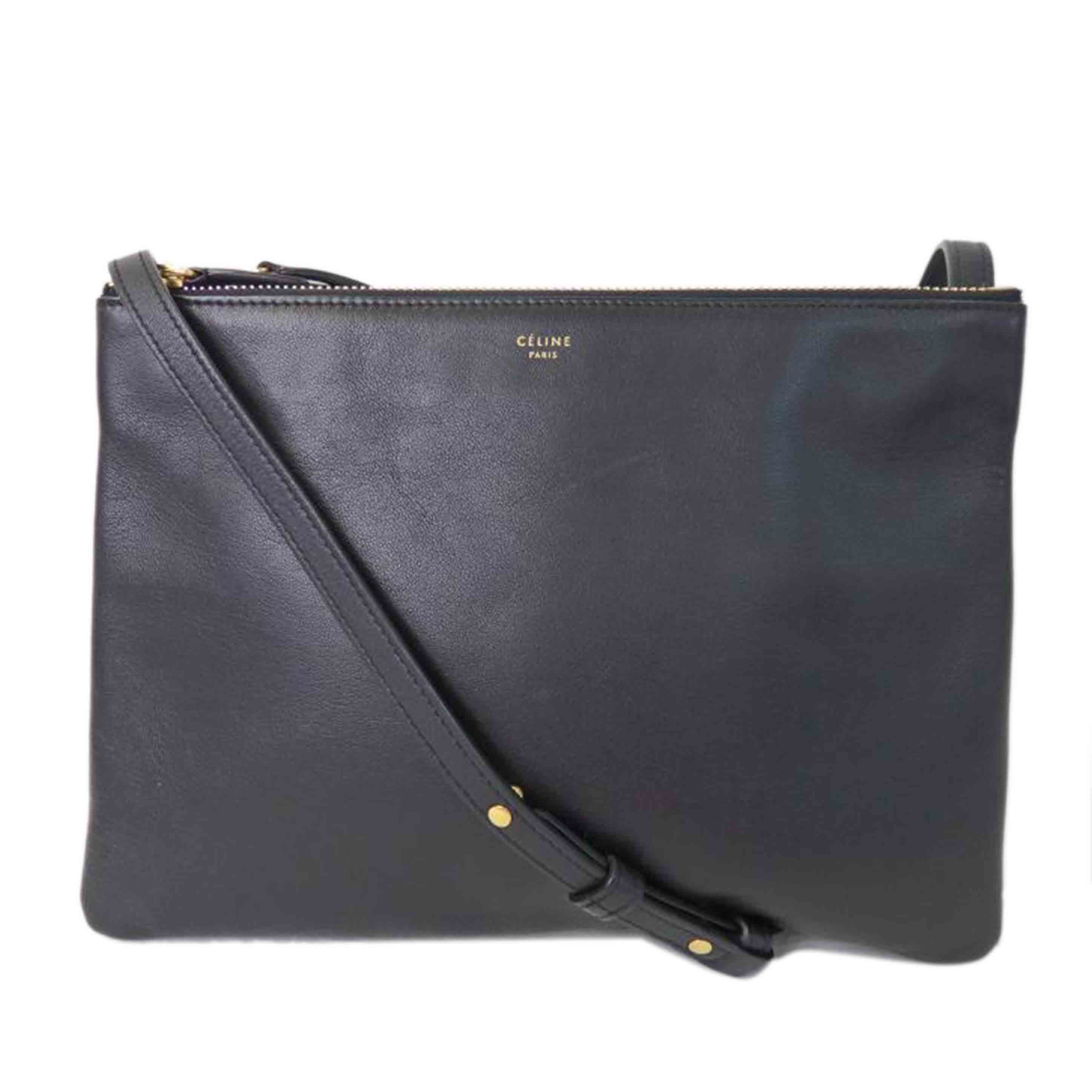 CELINE セリーヌ/トリオ/ショルダーバッグ/ネイビーブルー/171453ETA.07OC//CU-************/Aランク/84