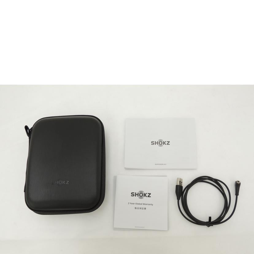 Shokz ショックス/Bluetooth骨伝導イヤホン/OpenComm//2021DP11320/ABランク/69