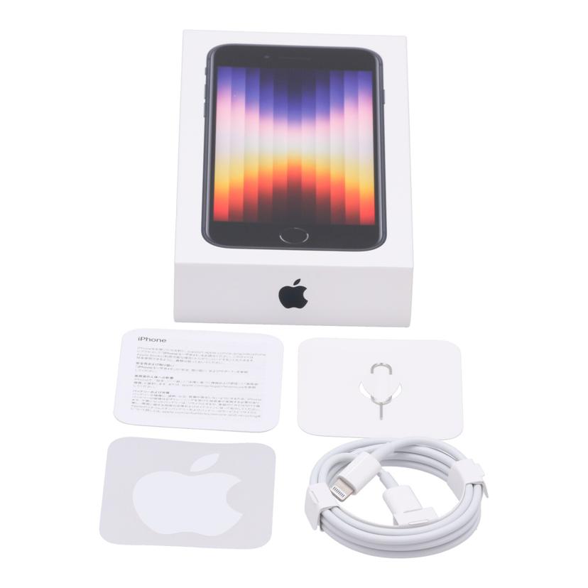 Apple SIMロックなし アップル /iPhone SE 第3世代 64GB /MMYC3J/A//YT6M62V9WQ/Bランク/75