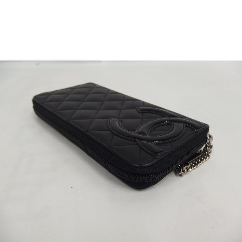 CHANEL シャネル/カンボンライン/ラウンドファスナー//205*****/ABランク/82