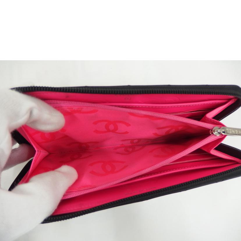 CHANEL シャネル/カンボンライン/ラウンドファスナー//205*****/ABランク/82