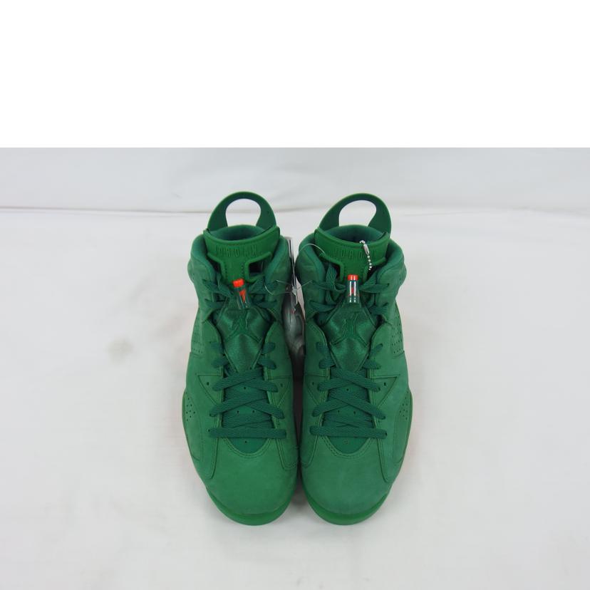 NIKE ナイキ/エアジョーダン6レトロ/グリーン/ハイカットスニーカー/AJ5986-335//SAランク/18