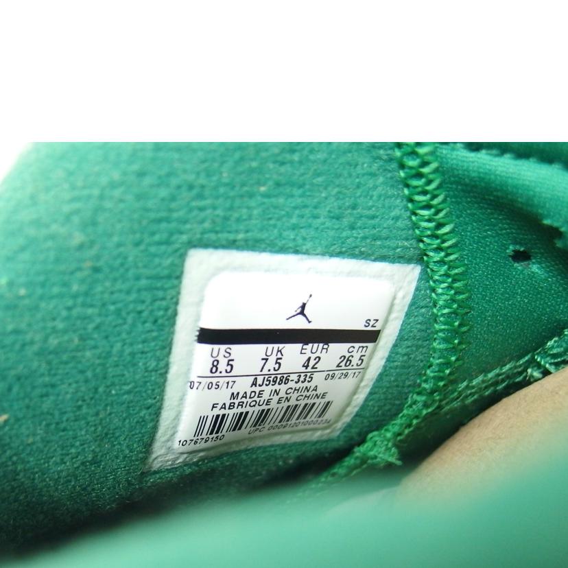 NIKE ナイキ/エアジョーダン6レトロ/グリーン/ハイカットスニーカー/AJ5986-335//SAランク/18
