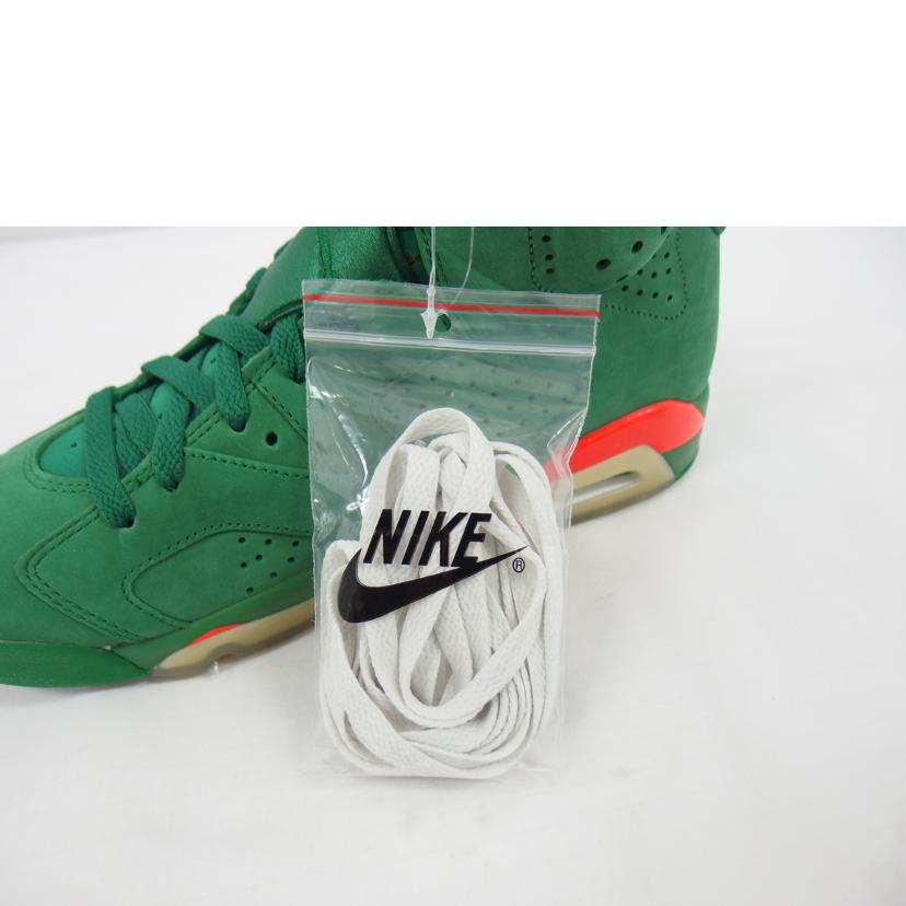 NIKE ナイキ/エアジョーダン6レトロ/グリーン/ハイカットスニーカー/AJ5986-335//SAランク/18