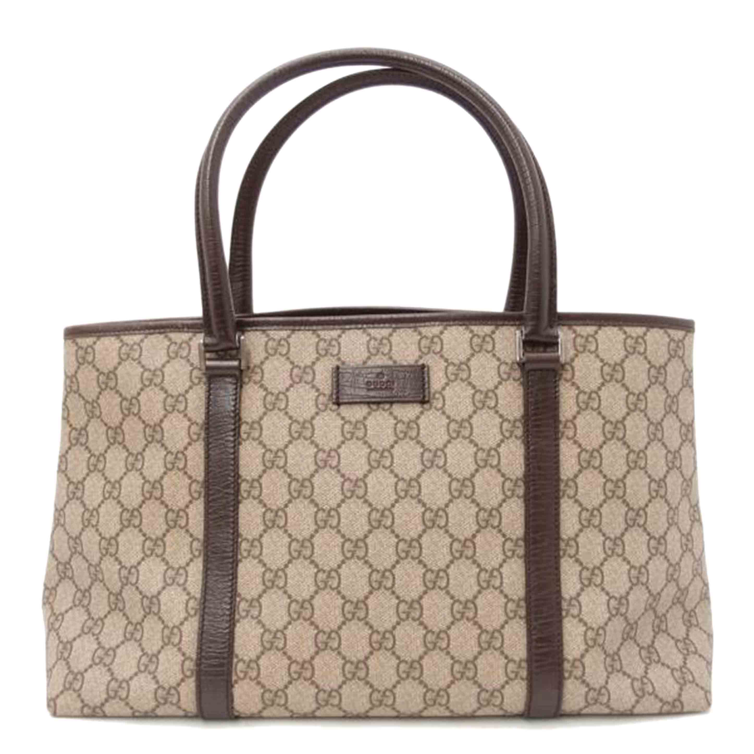 GUCCI グッチ/GGスプリームトート/ブラウン/114595//204***/ABランク/69
