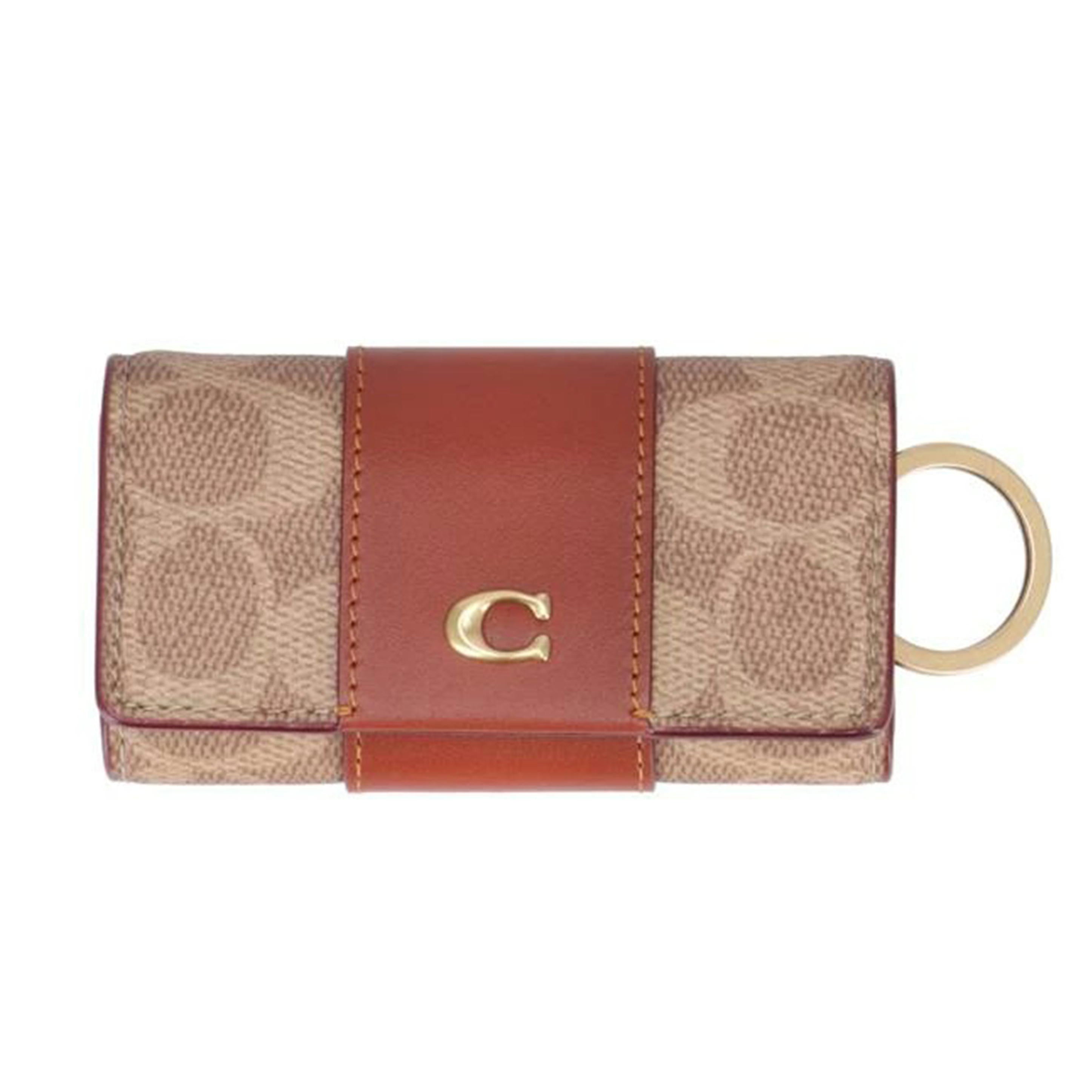 COACH コーチ/6リングキーケース/シグネチャー/CI196//C24**/Aランク/05