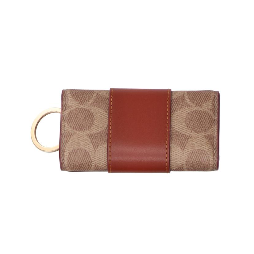 COACH コーチ/6リングキーケース/シグネチャー/CI196//C24**/Aランク/05