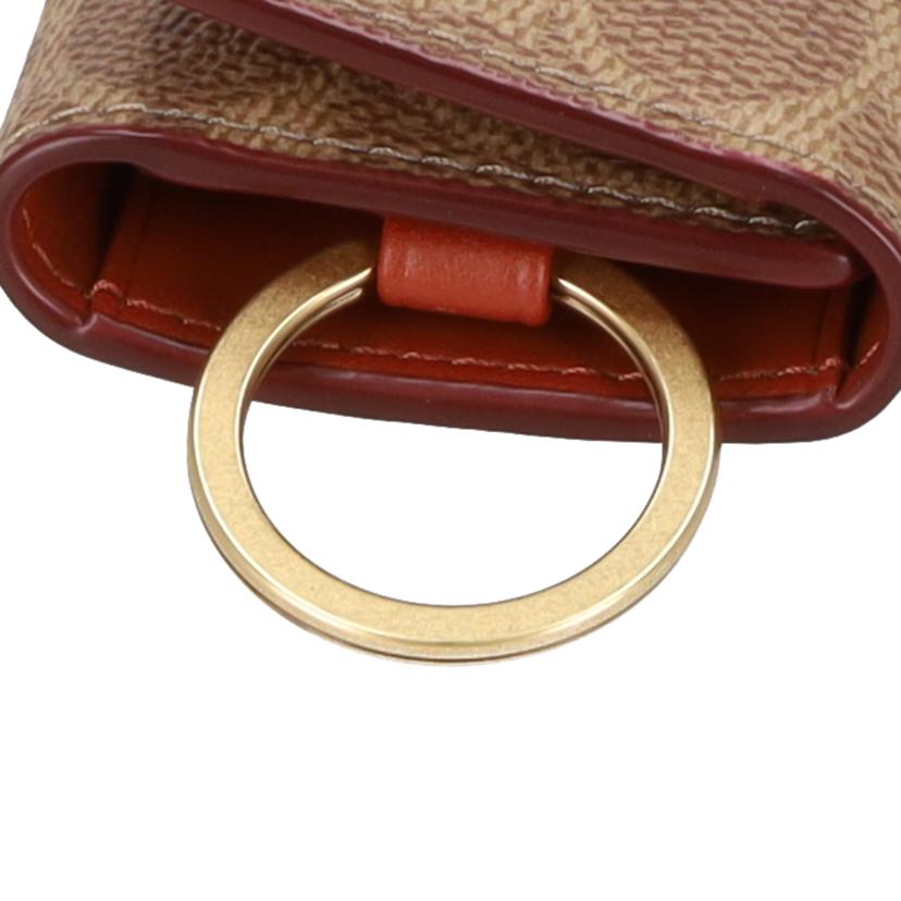 COACH コーチ/6リングキーケース/シグネチャー/CI196//C24**/Aランク/05