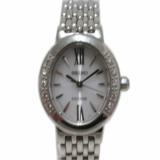 SEIKO/レディースウォッチ/EXCELINE/ソーラー/V117-0AV0//8D0***/Bランク/63