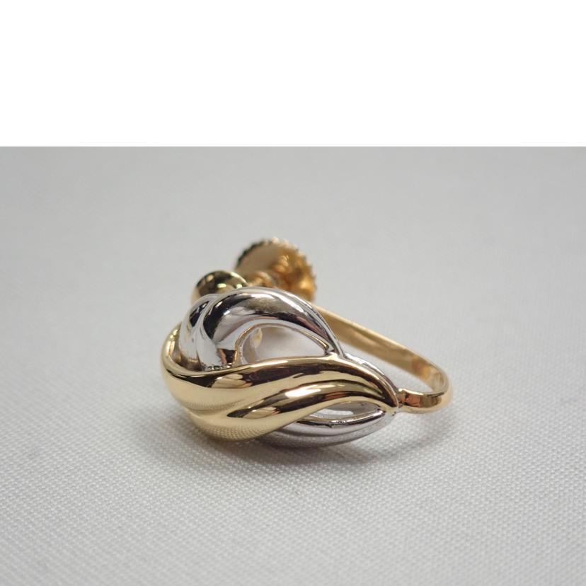 /18Kイヤリング5.1g//Aランク/62