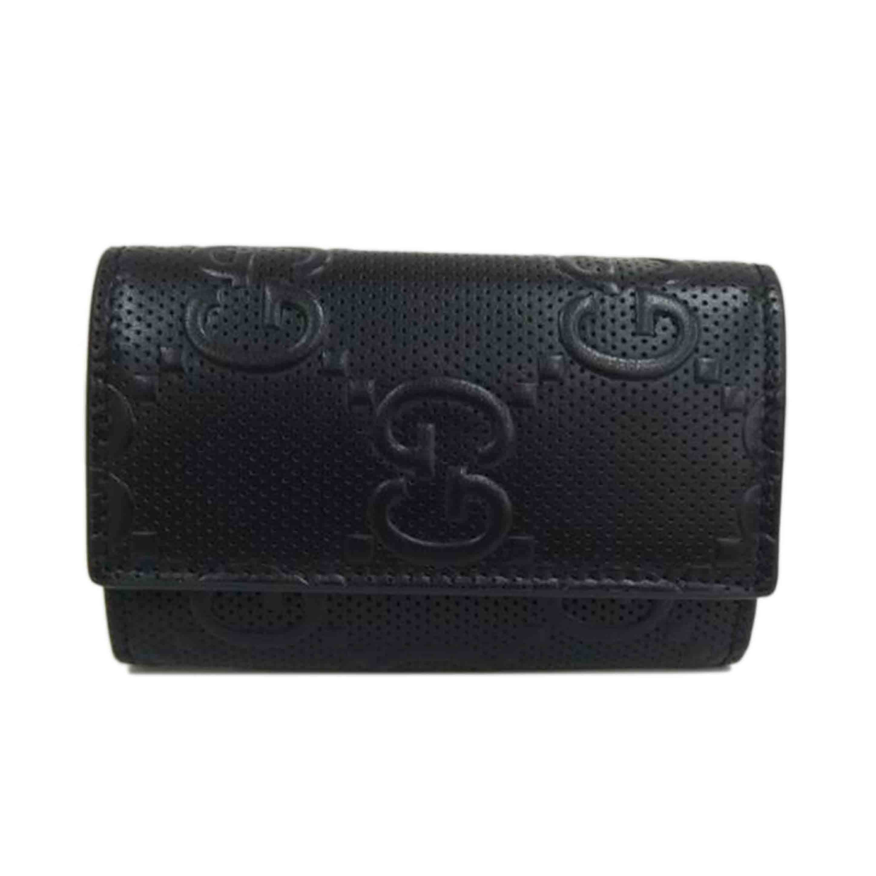 GUCCI グッチ/GGシグネチャー6連キーケース/625565//Aランク/82