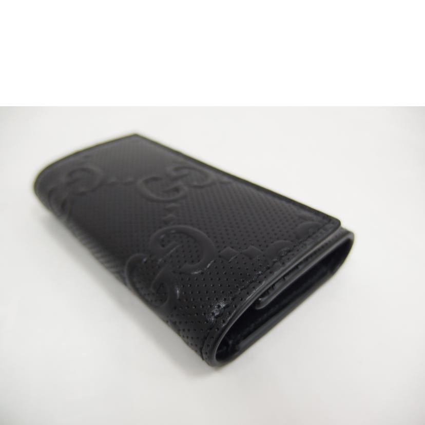 GUCCI グッチ/GGシグネチャー6連キーケース/625565//Aランク/82