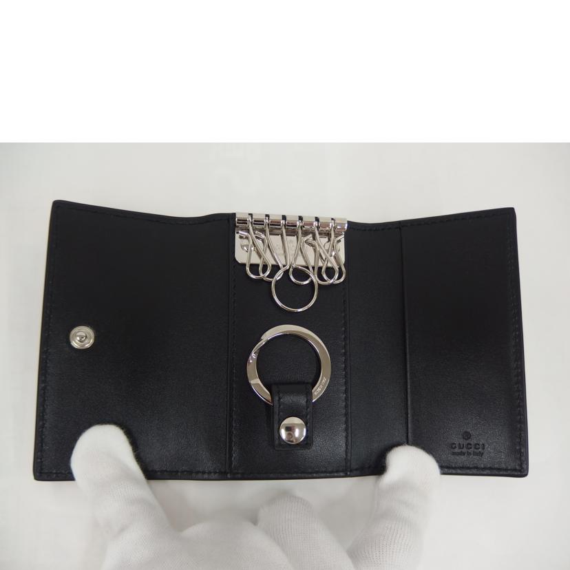 GUCCI グッチ/GGシグネチャー6連キーケース/625565//Aランク/82