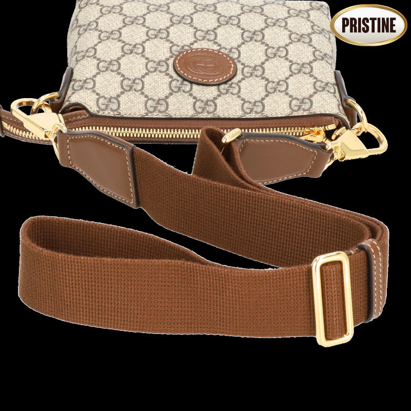 GUCCI グッチ/インターロッキングG/GGスプリームショルダー/723306//498***/SAランク/04