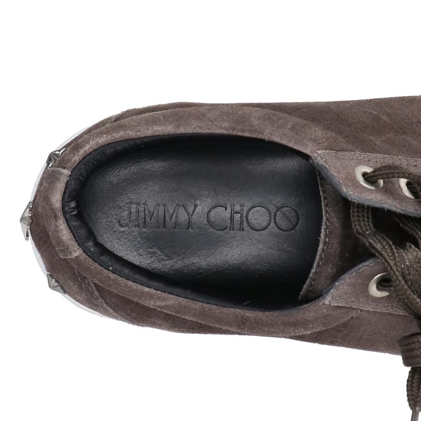 JIMMY CHOO ジミーチュー/スエードスニーカー//Bランク/09