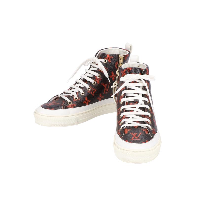 LOUIS VUITTON ルイヴィトン/ステラーライン/キャットモノグラムハイカットスニーカー/サイズ:37//CL0198/Aランク/91