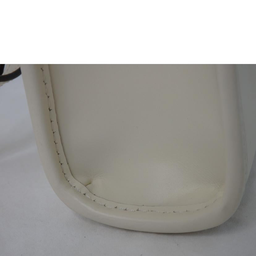 FENDI フェンディ/ミニ サンシャイン/ショルダーバッグ/ショッパー/ホワイト系/8BS051//ABV*/Aランク/84