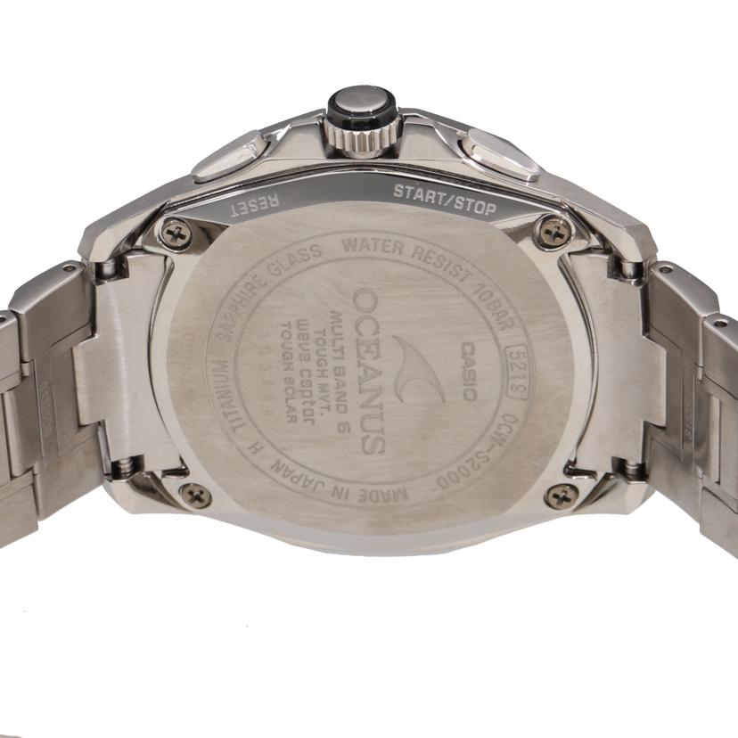 CASIO カシオ/オシアナス マンタ/電波ソーラー/0CW-S2000//1D0***/Bランク/06