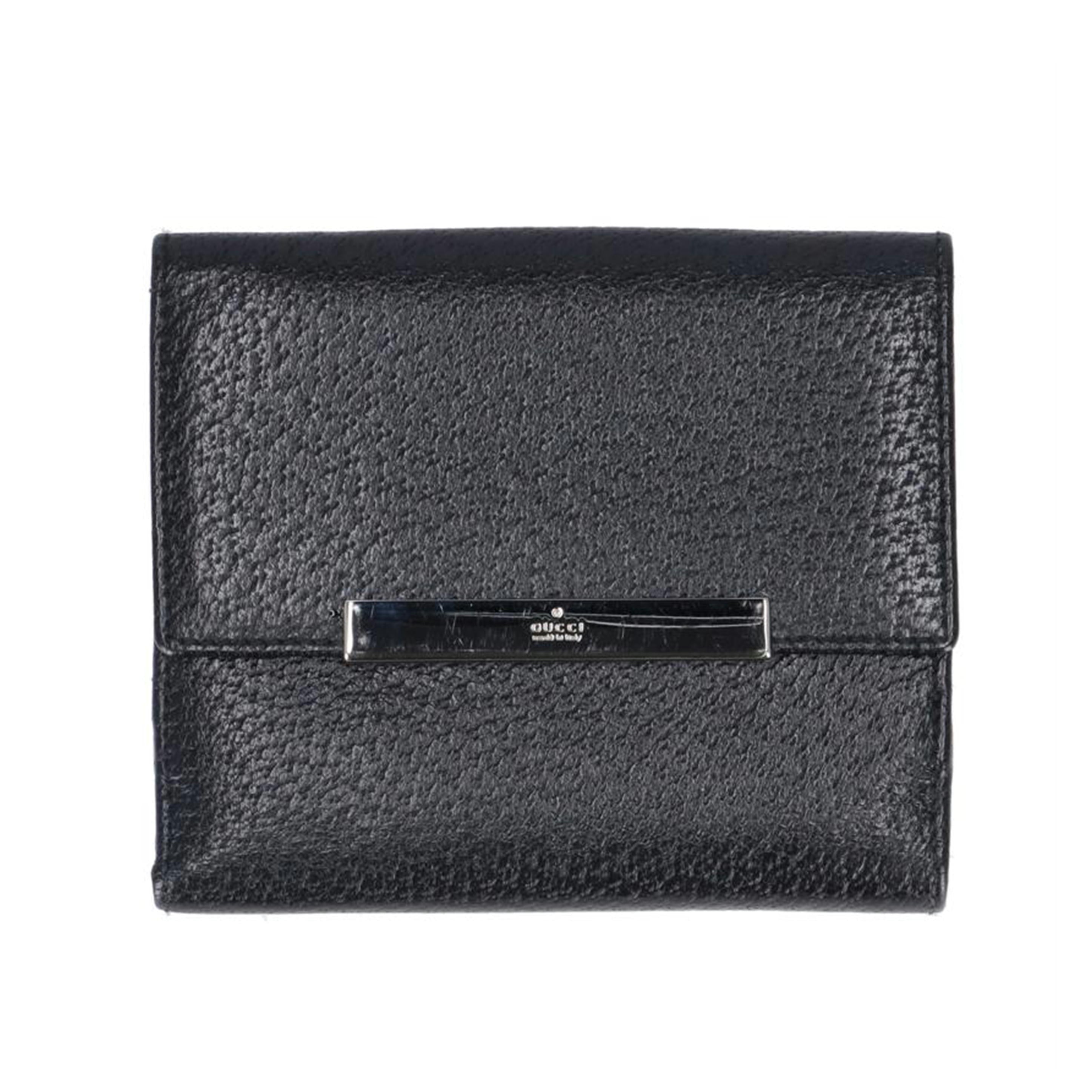 GUCCI グッチ/レザー二つ折り財布/2068//035*****/ABランク/19