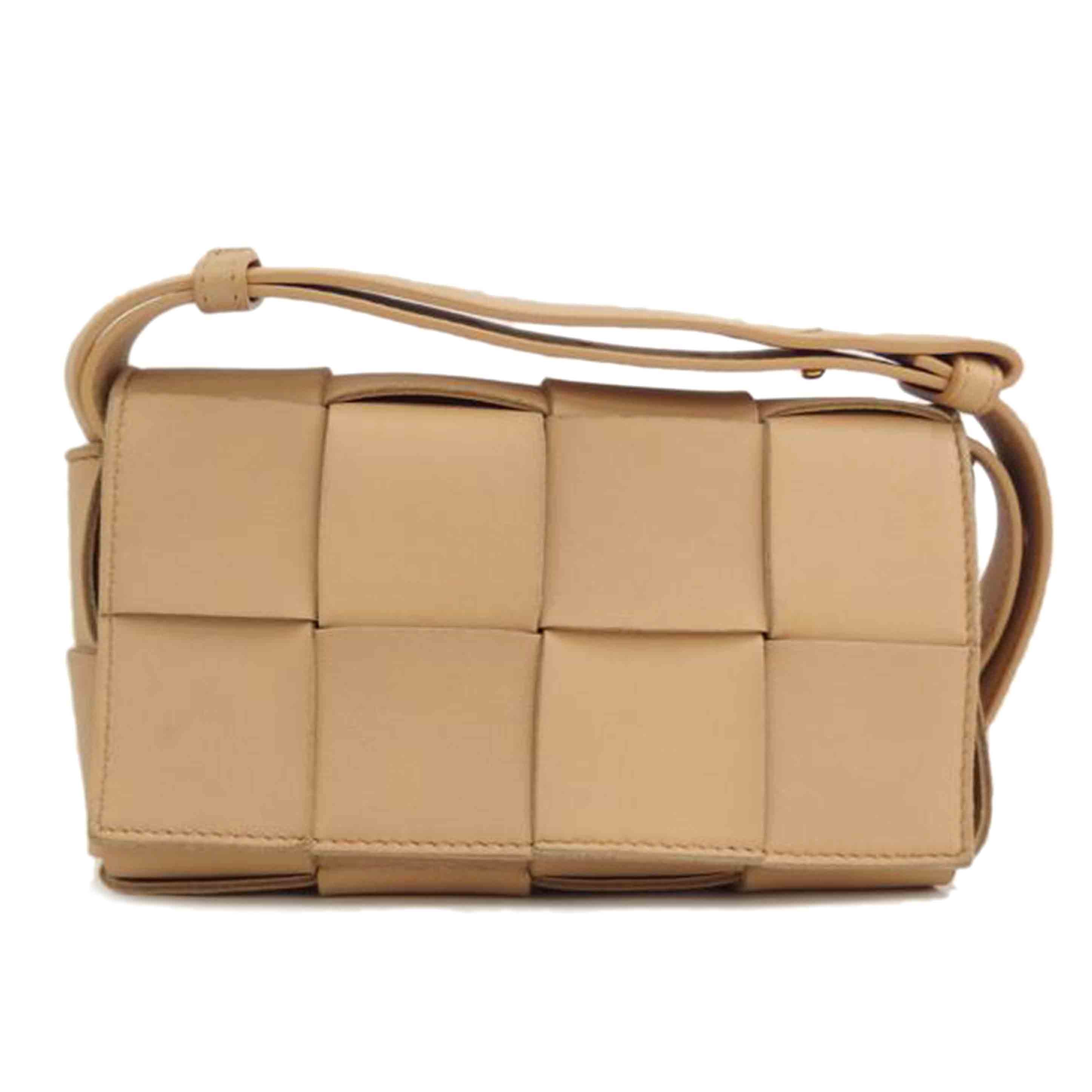 BOTTEGA ボッテガ/カセット/レザーショルダー/ベージュ//B10*******/ABランク/82