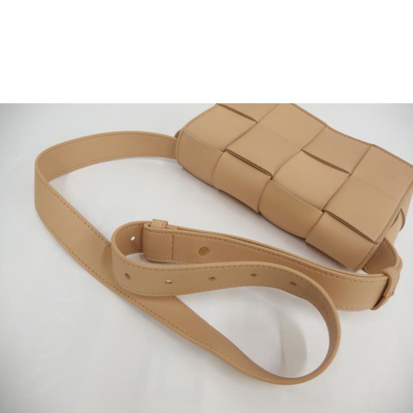 BOTTEGA ボッテガ/カセット/レザーショルダー/ベージュ//B10*******/ABランク/82