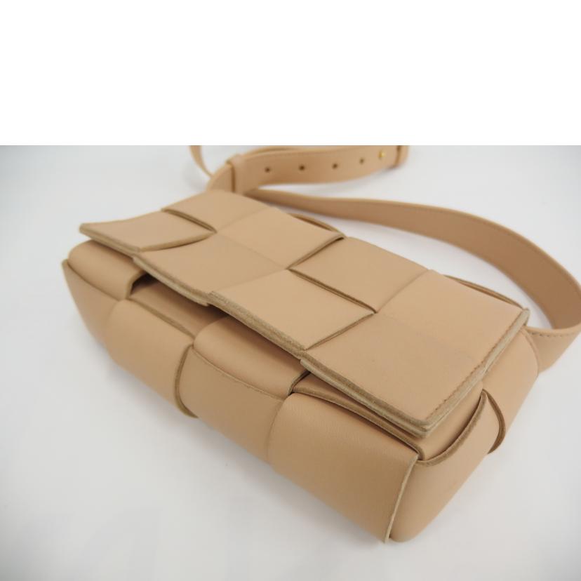 BOTTEGA ボッテガ/カセット/レザーショルダー/ベージュ//B10*******/ABランク/82