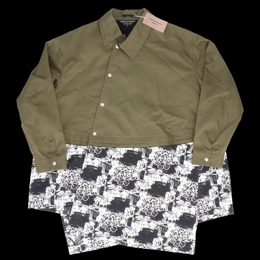 COMME des GARCONS HOMME PLUS /オムプリュスコート/22SS/プレミア/花柄切替//Aランク/24
