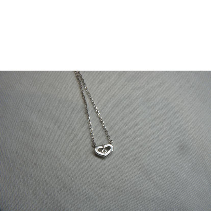 Cartier カルティエ/750Cハートダイヤネックレス//Aランク/92