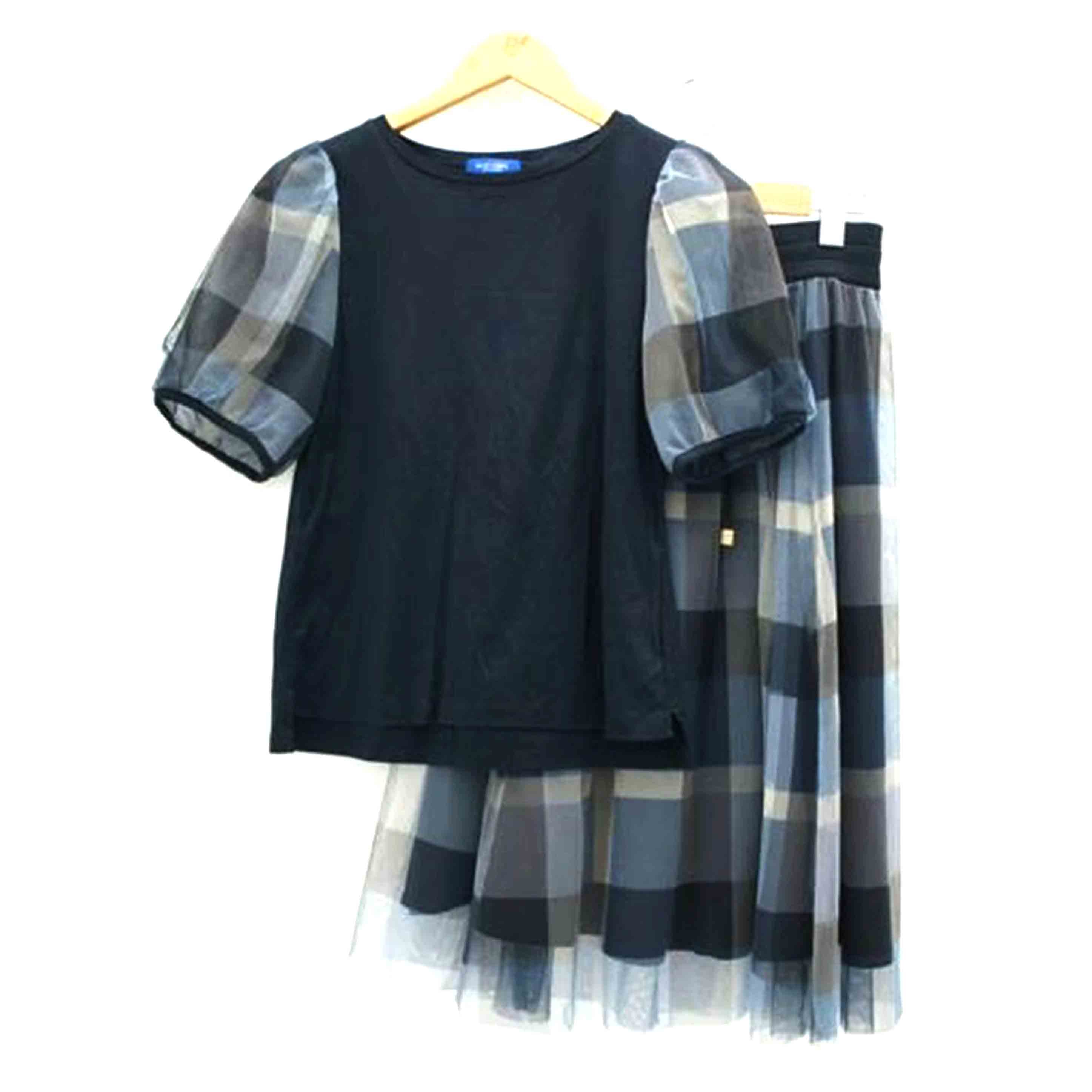 BLUE LABEL CRESTBRIDGE/美人百花コラボ セットアップワンピース//ABランク/09