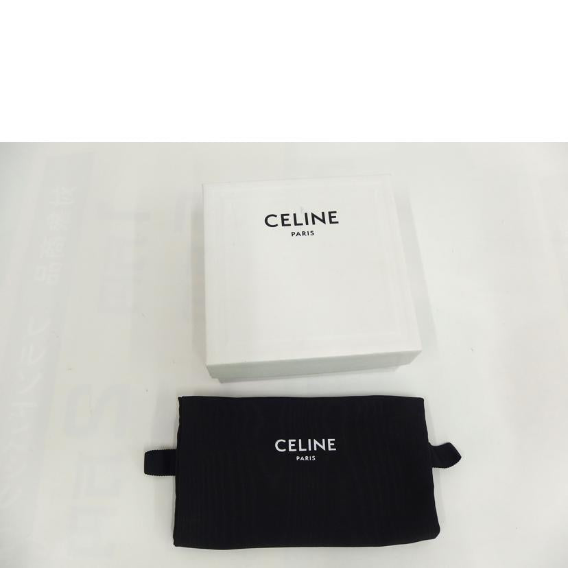CELINE セリーヌ/ミニトリオンフ/ミニクロード/ノワール//Aランク/82