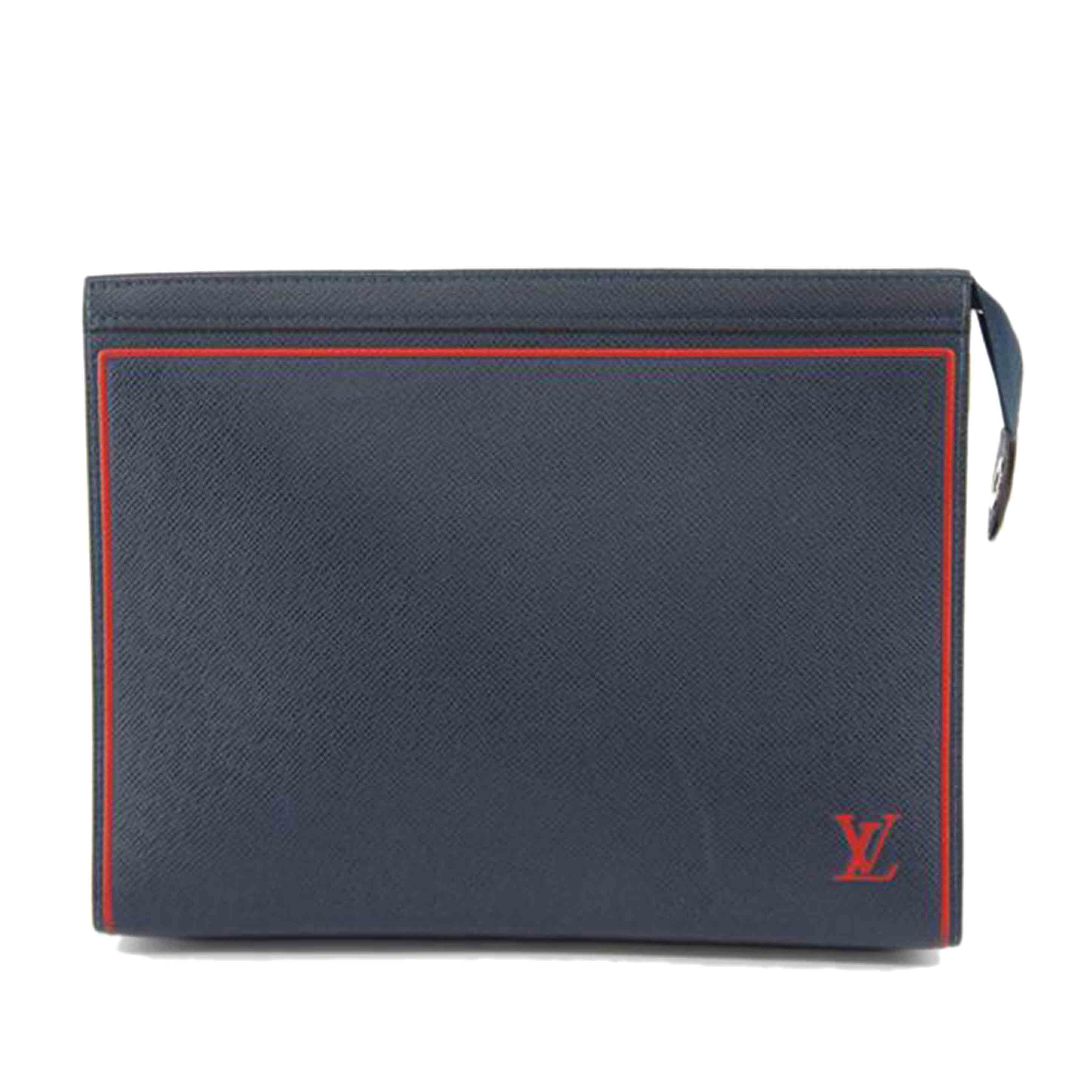 LOUIS VUITTON ルイ・ヴィトン/ポシェットヴォワヤージュMM/タイガ/ブルーマリーヌ/M63394//TA4***/ABランク/64