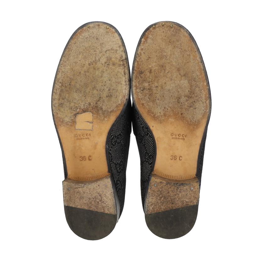 GUCCI グッチ/GGキャンバスホースビットローファー/094011//Bランク/94