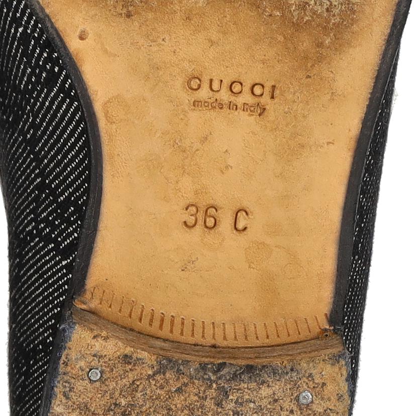 GUCCI グッチ/GGキャンバスホースビットローファー/094011//Bランク/94
