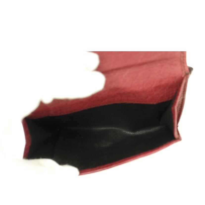 GUCCI グッチ/Wホックジャッキー二つ折り財布/ワインレッド/141435//366*/ABランク/69