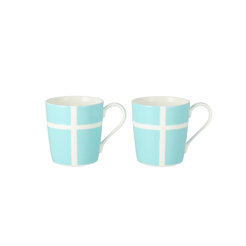 TIFFANY&Co. ティファニー/ブルーボックス マグカップセット/66885224//Sランク/24