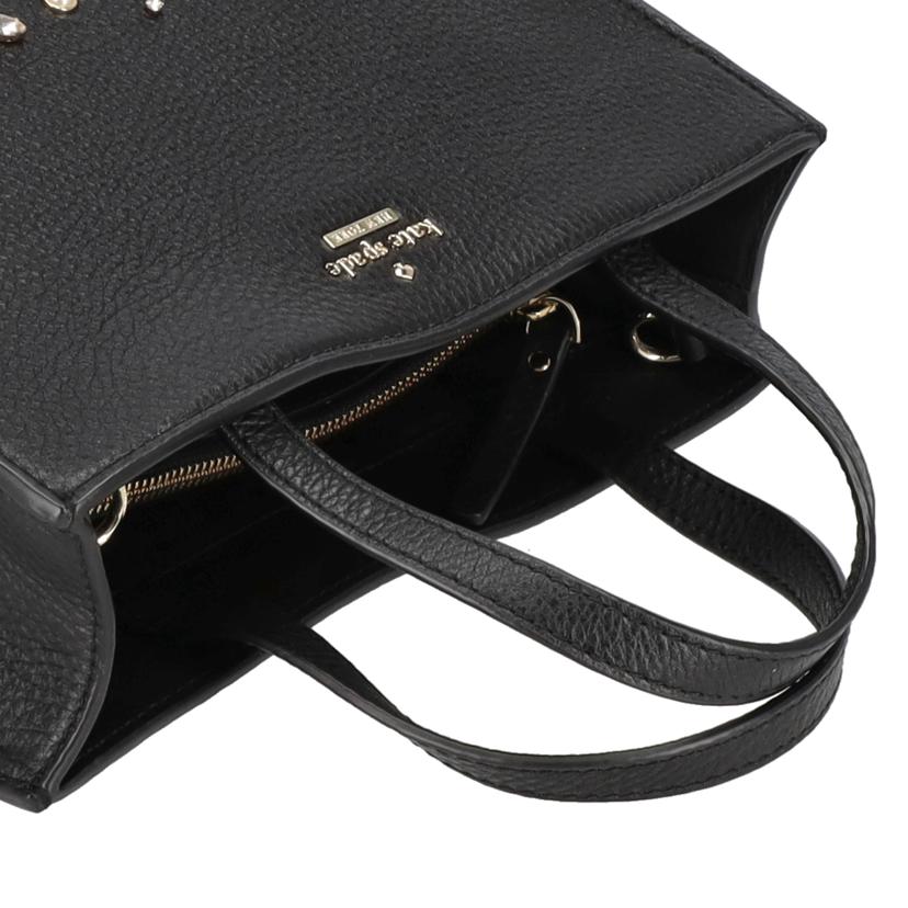Kate spade ケイトスペード/ビジュー/2WAYショルダーバッグ/ブラック//Aランク/18